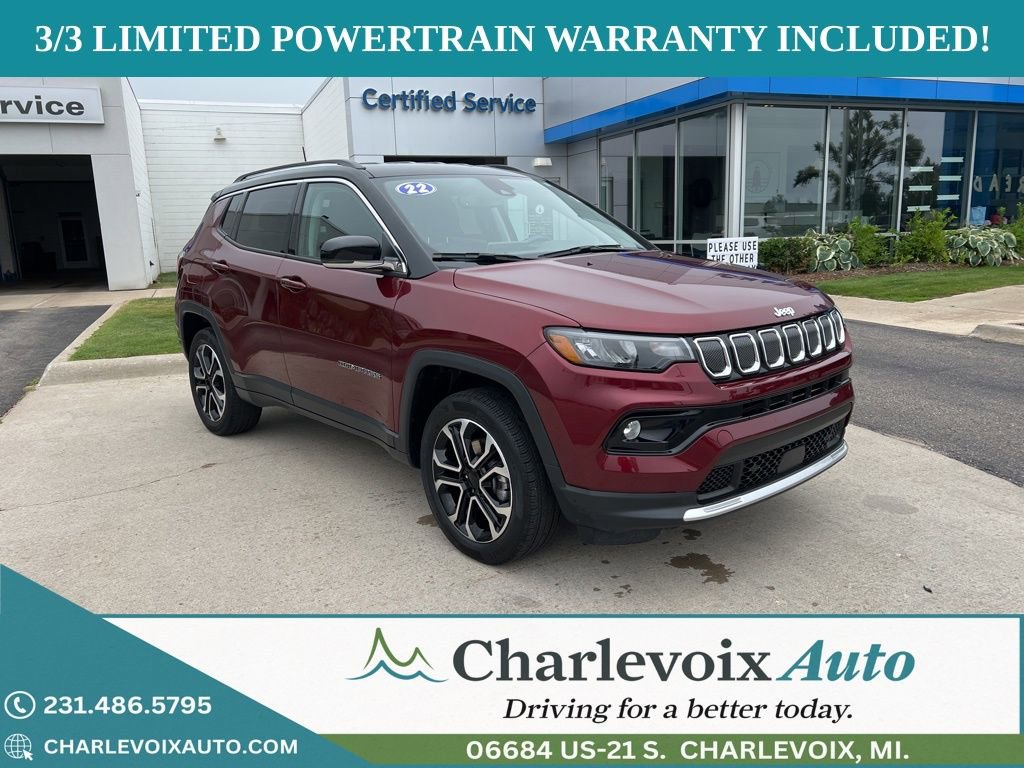 Used 2022 Jeep Compass Limited video 1