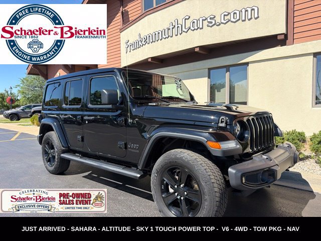 Certified 2021 Jeep Wrangler Unlimited Sahara AWD/4WD image 2