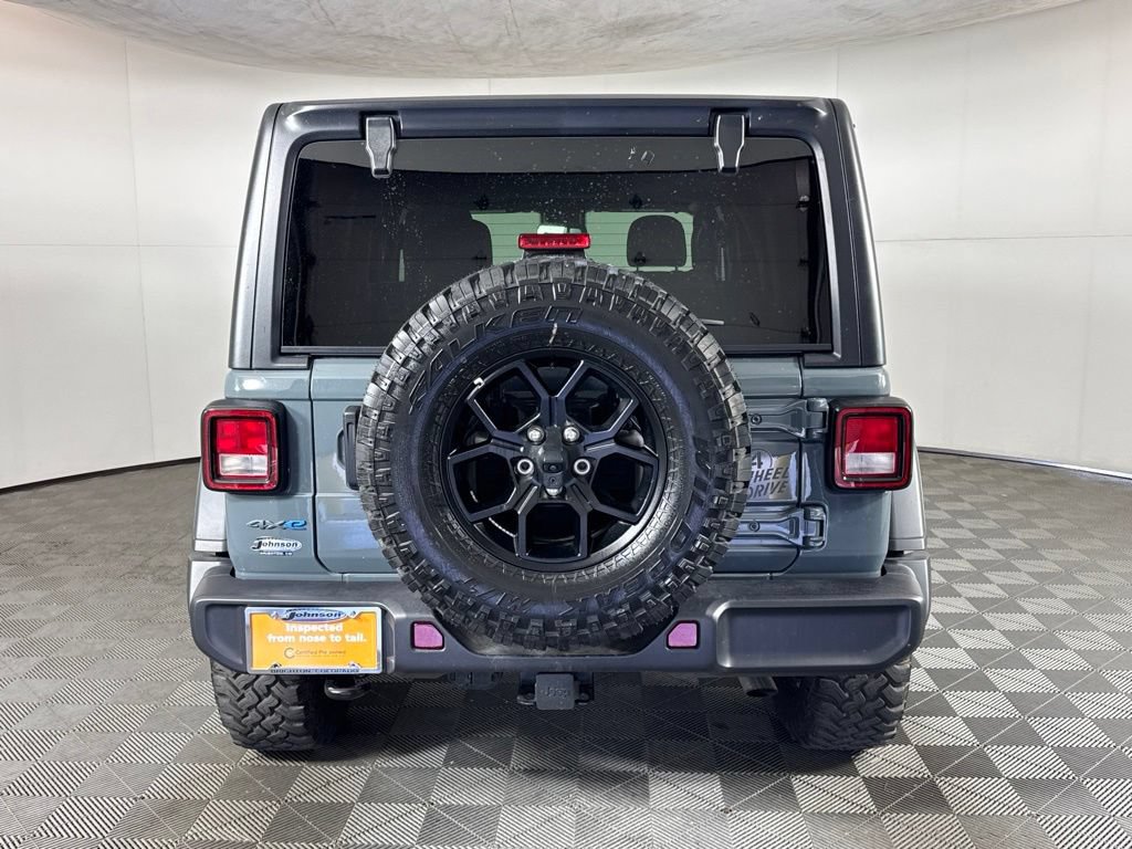 Certified 2025 Jeep Wrangler Unlimited Sport S 4xe AWD/4WD image 7