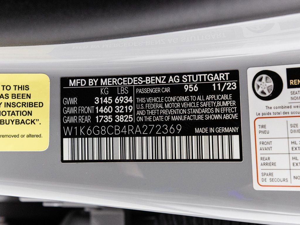 Used 2024 Mercedes-Benz S 63 AMG S w/ Rear Seat Package image 43