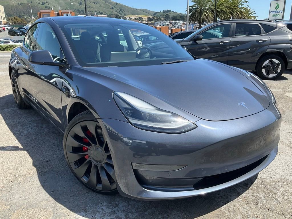 Used 2022 Tesla Model 3 Performance AWD/4WD image 1