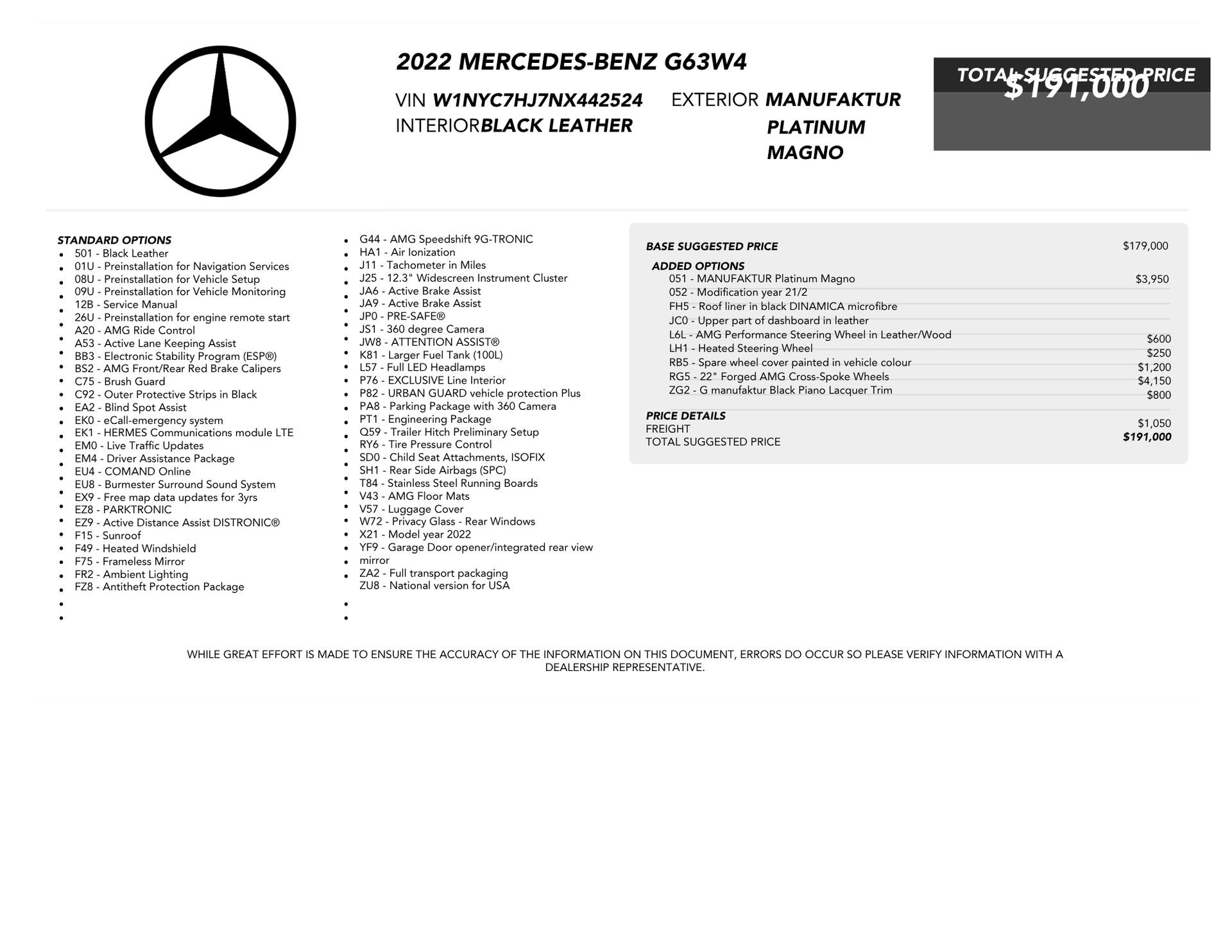 Used 2022 Mercedes-Benz G 63 AMG 4MATIC image 78