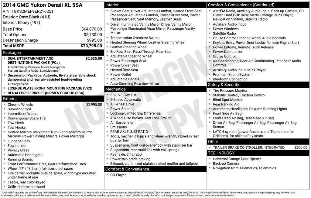 Used 2014 GMC Yukon XL Denali image 4