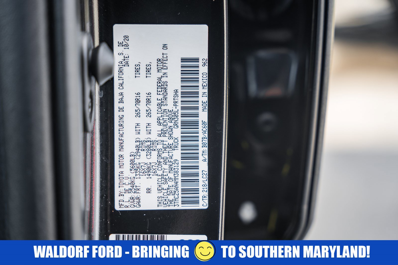 Used 2021 Toyota Tacoma TRD Off-Road w/ TRD Premium Off Road Package image 89