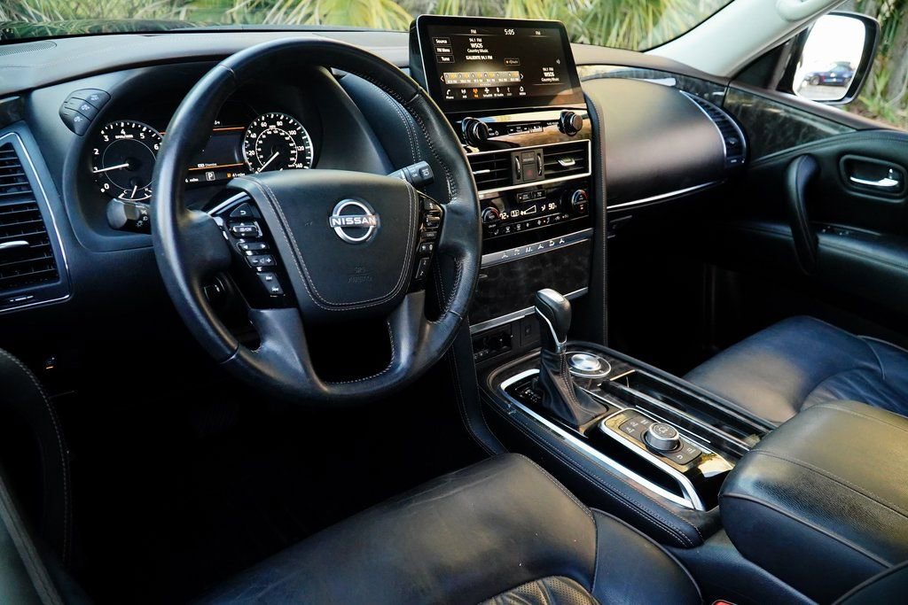Used 2022 Nissan Armada Platinum w/ Captain's Chairs Package image 9