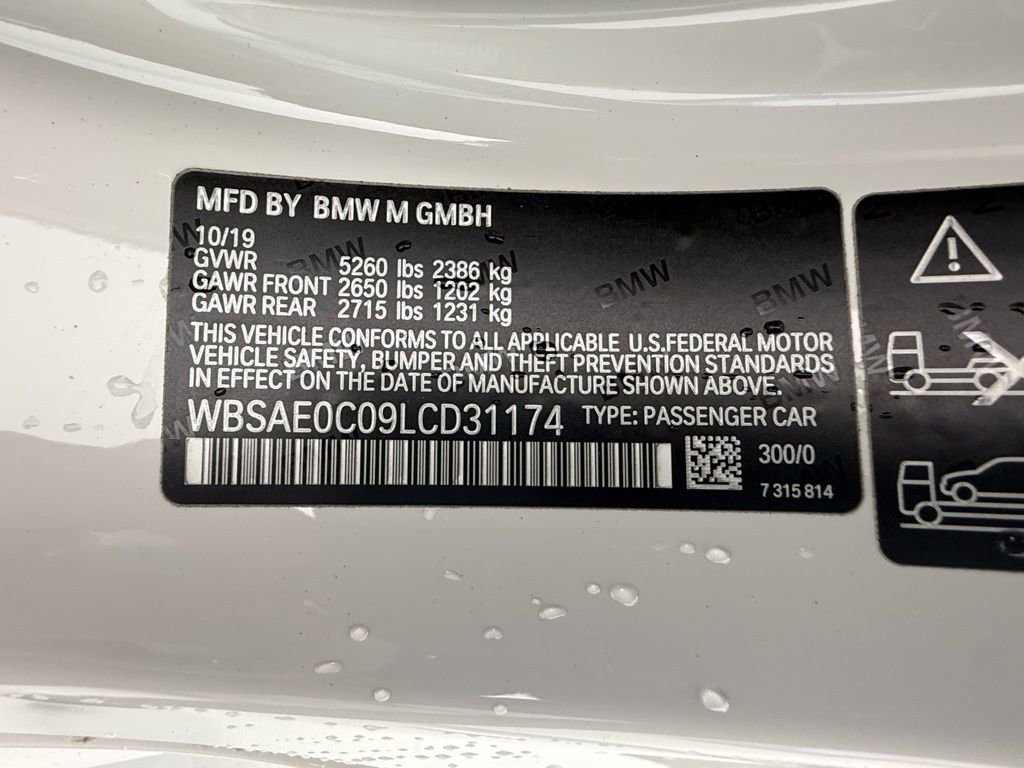 Used 2020 BMW M8 Coupe w/ Driving Assistance Package image 17