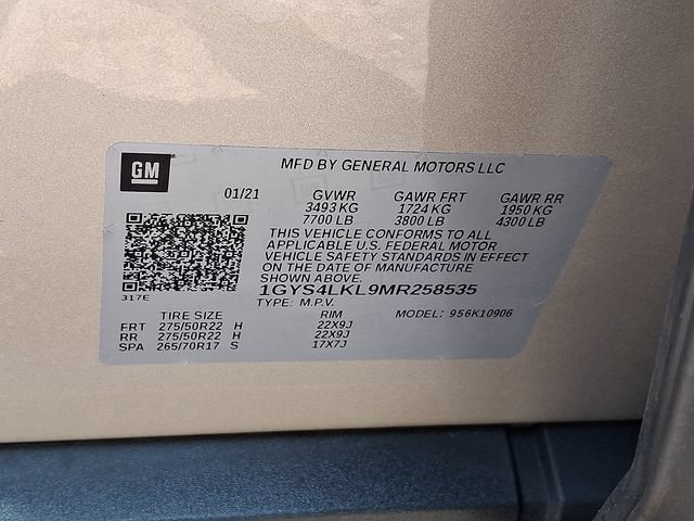 Used 2021 Cadillac Escalade ESV Premium Luxury w/ Driver Assist Tech Package AWD/4WD image 31