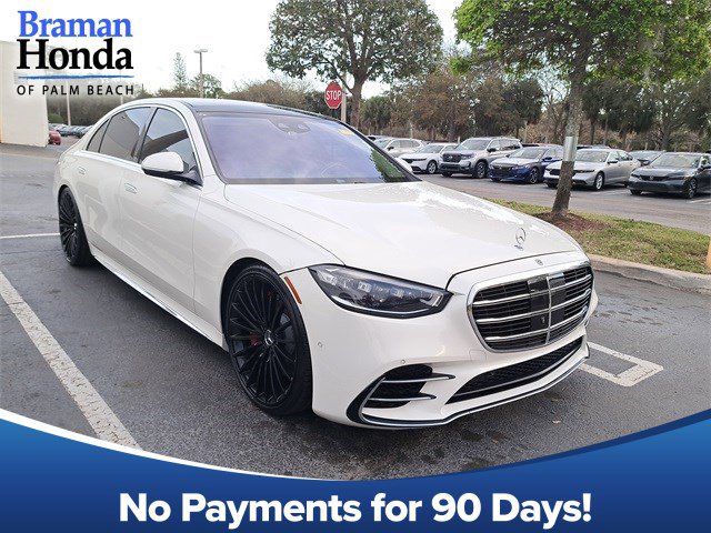 Used 2021 Mercedes-Benz S 580 4MATIC Sedan w/ AMG Line