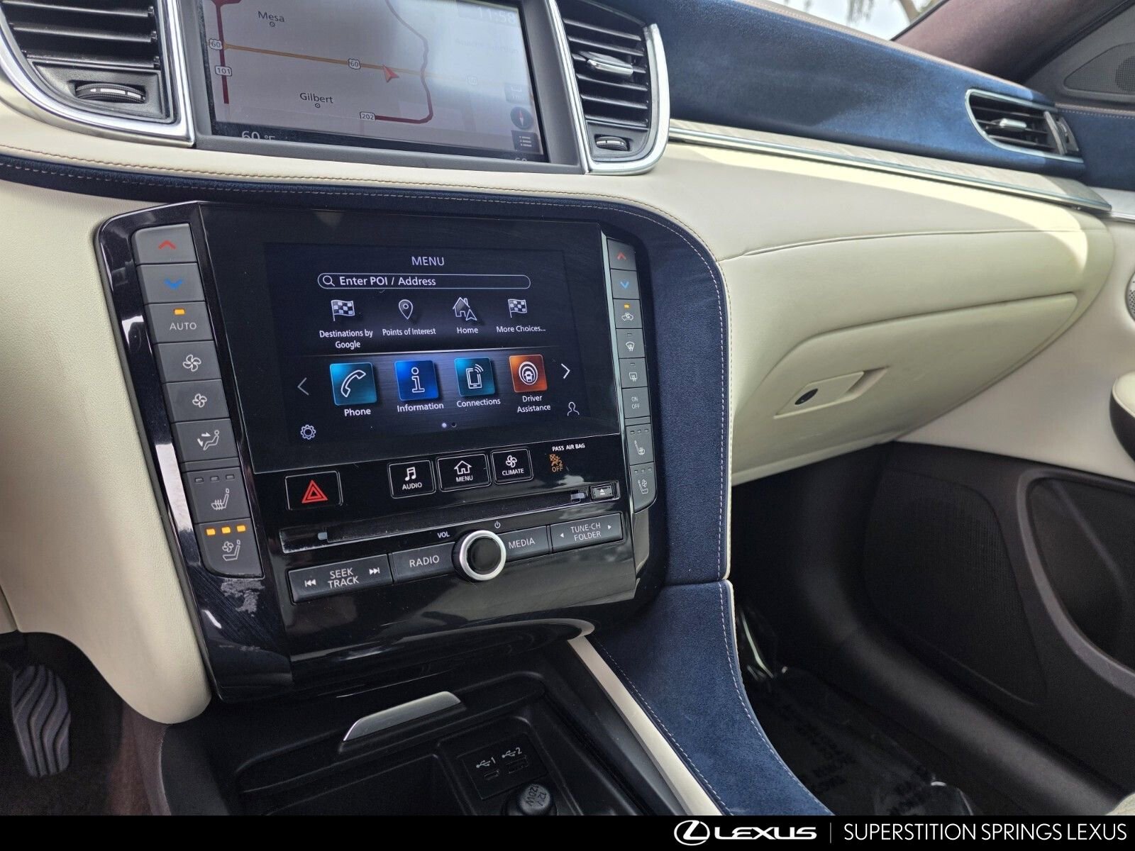 Used 2021 INFINITI QX50 Autograph w/ Premium White Leather Package FWD image 17