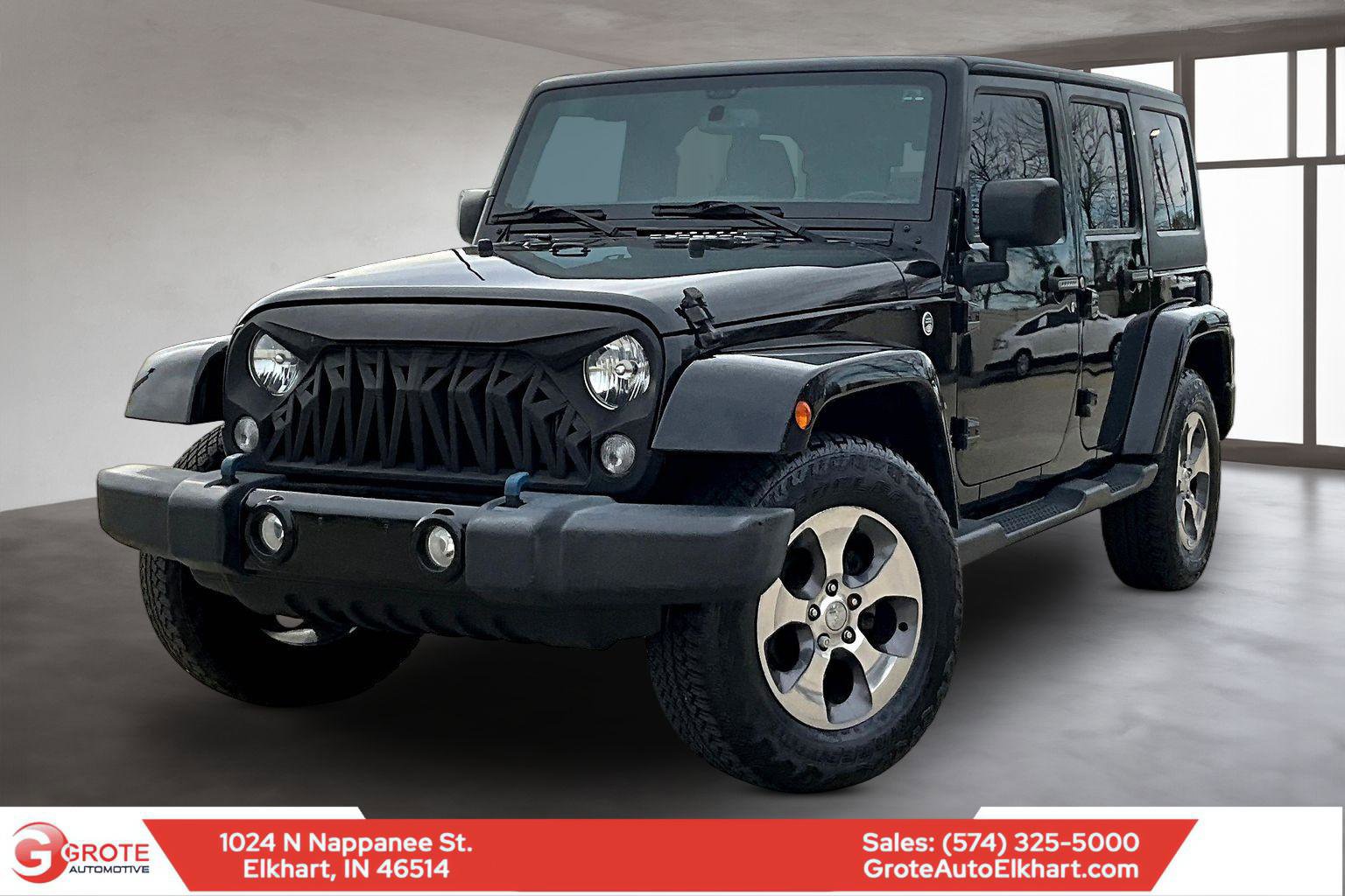 Used 2018 Jeep Wrangler Unlimited Sahara image 1