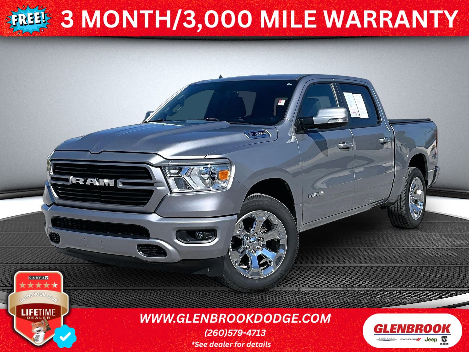 Certified 2021 RAM 1500 Big Horn