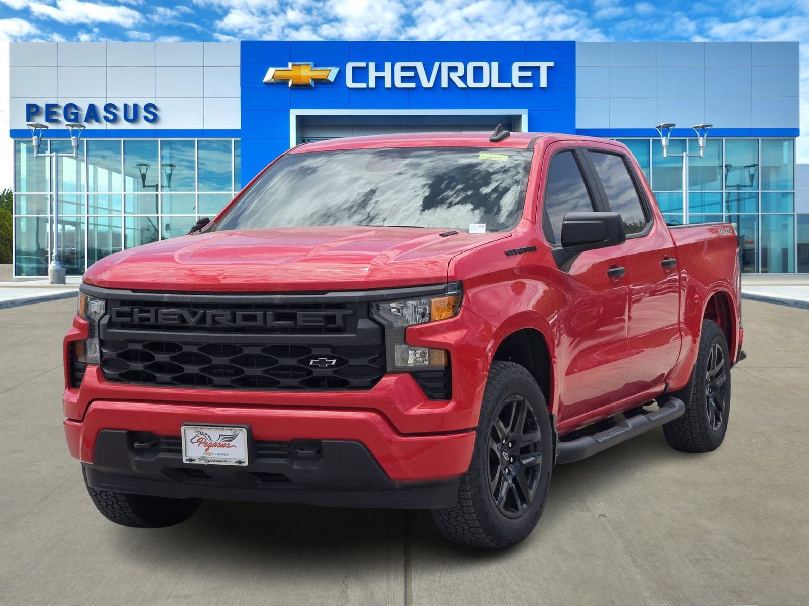 New 2025 Chevrolet Silverado 1500 Custom w/ LPO, Dark Essentials Package image 2