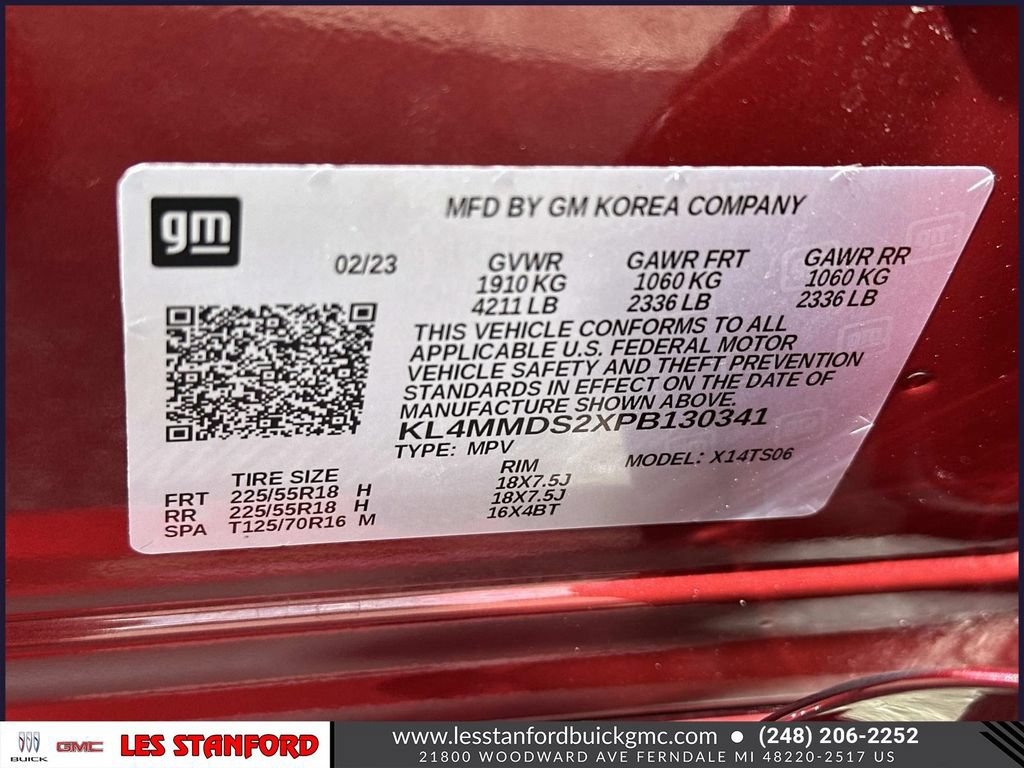 Certified 2023 Buick Encore GX Select w/ Sport Touring Package FWD image 19