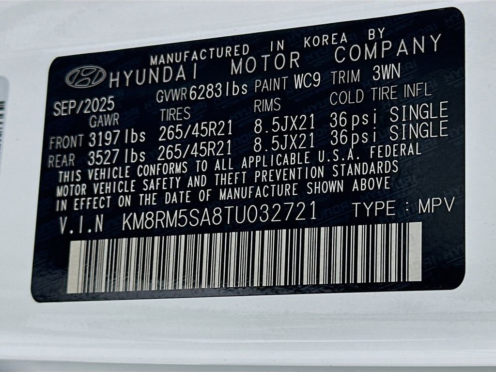 New 2026 Hyundai Palisade Calligraphy image 24