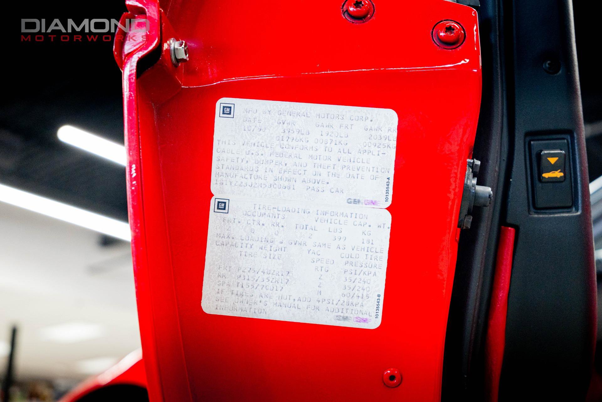 Used 1991 Chevrolet Corvette ZR-1 image 61