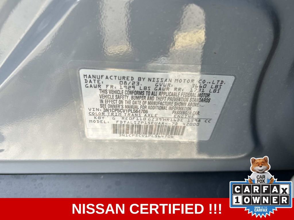 Certified 2023 Nissan Kicks SV w/ Exterior Package image 32