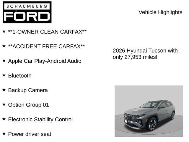 Used 2026 Hyundai Tucson SEL Plus AWD/4WD image 7