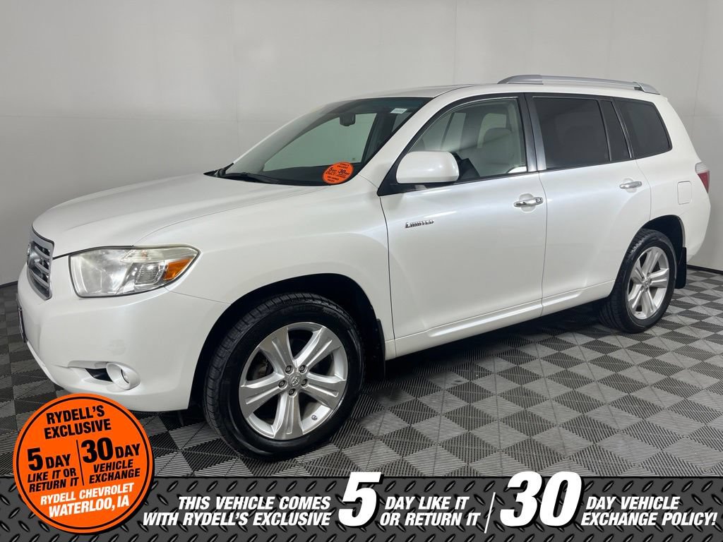 Used 2009 Toyota Highlander Limited w/ Extra Value Pkg 7 AWD/4WD image 10