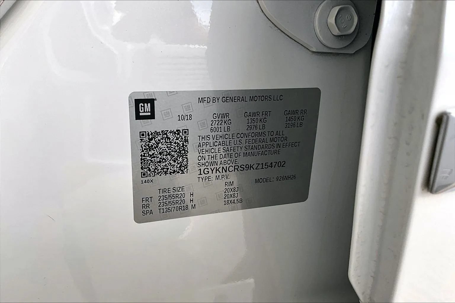 Used 2019 Cadillac XT5 Luxury FWD image 16