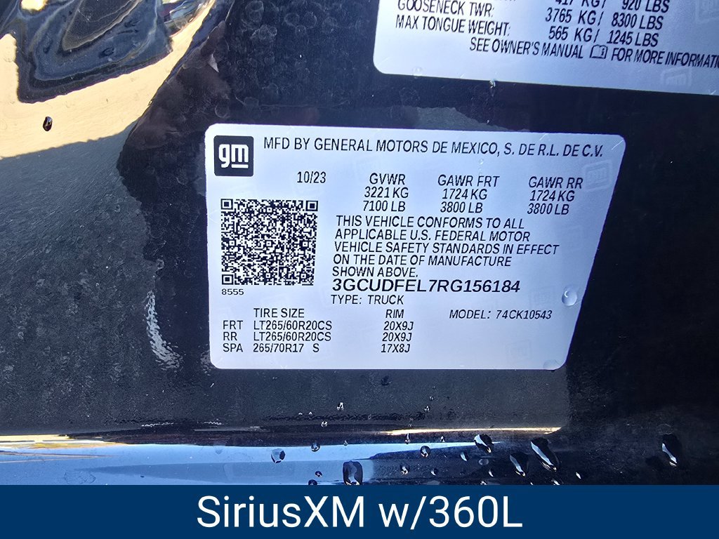 Certified 2024 Chevrolet Silverado 1500 LT Trail Boss w/ LT Trail Boss Premium Package AWD/4WD image 13