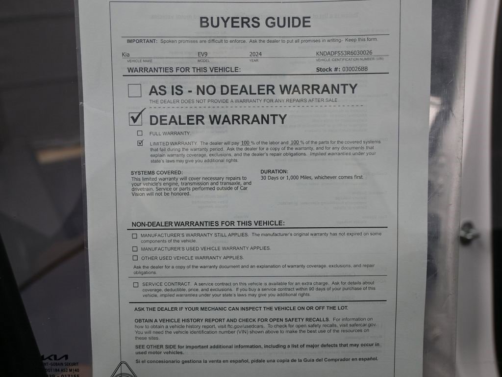 Used 2024 Kia EV9 Land image 37