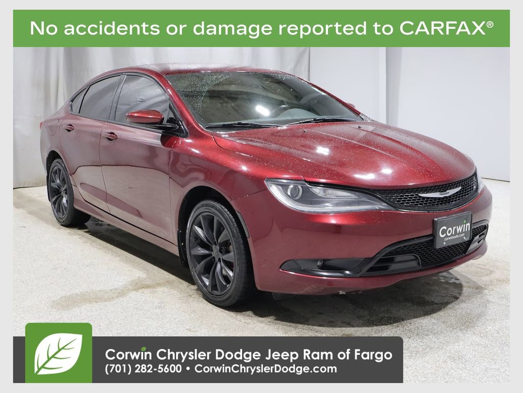 Used 2016 Chrysler 200 S w/ Comfort Group