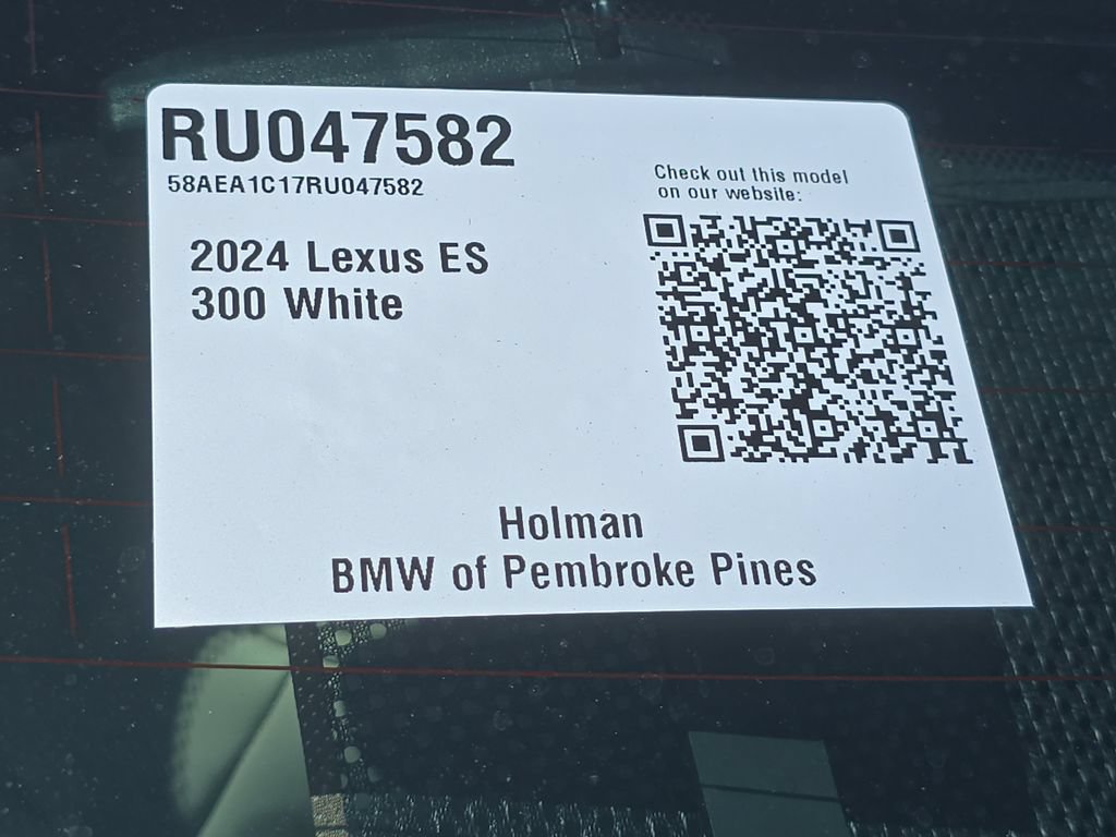 Used 2024 Lexus ES 300h w/ Technology Package FWD image 28