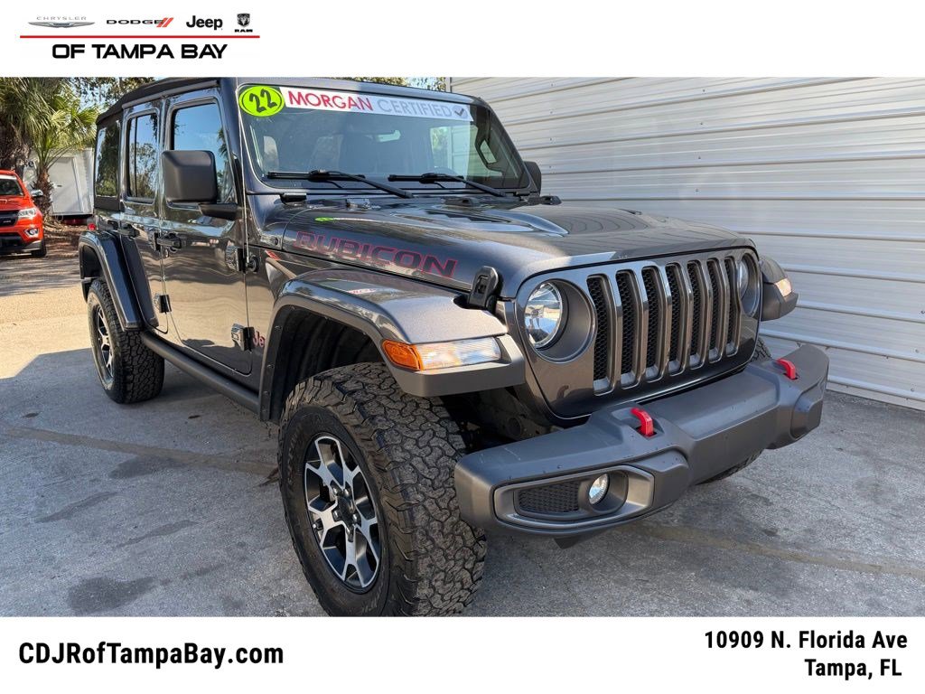 Certified 2022 Jeep Wrangler Unlimited Rubicon w/ Cold Weather Group