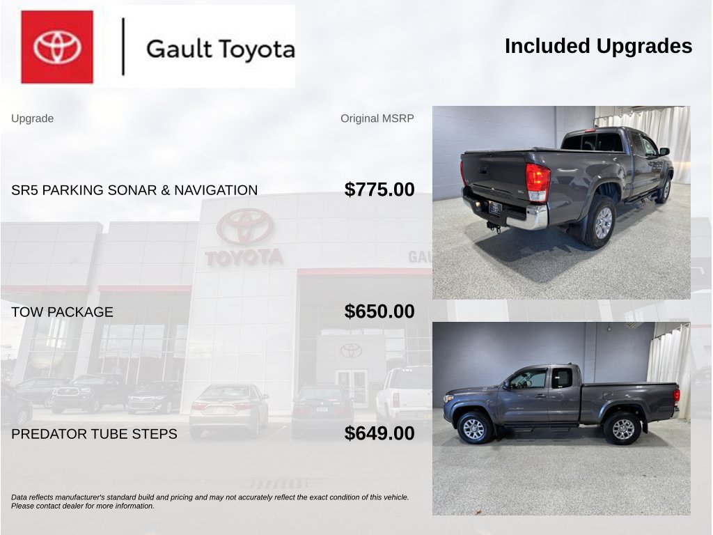 Used 2017 Toyota Tacoma SR5 w/ Tow Package AWD/4WD image 4