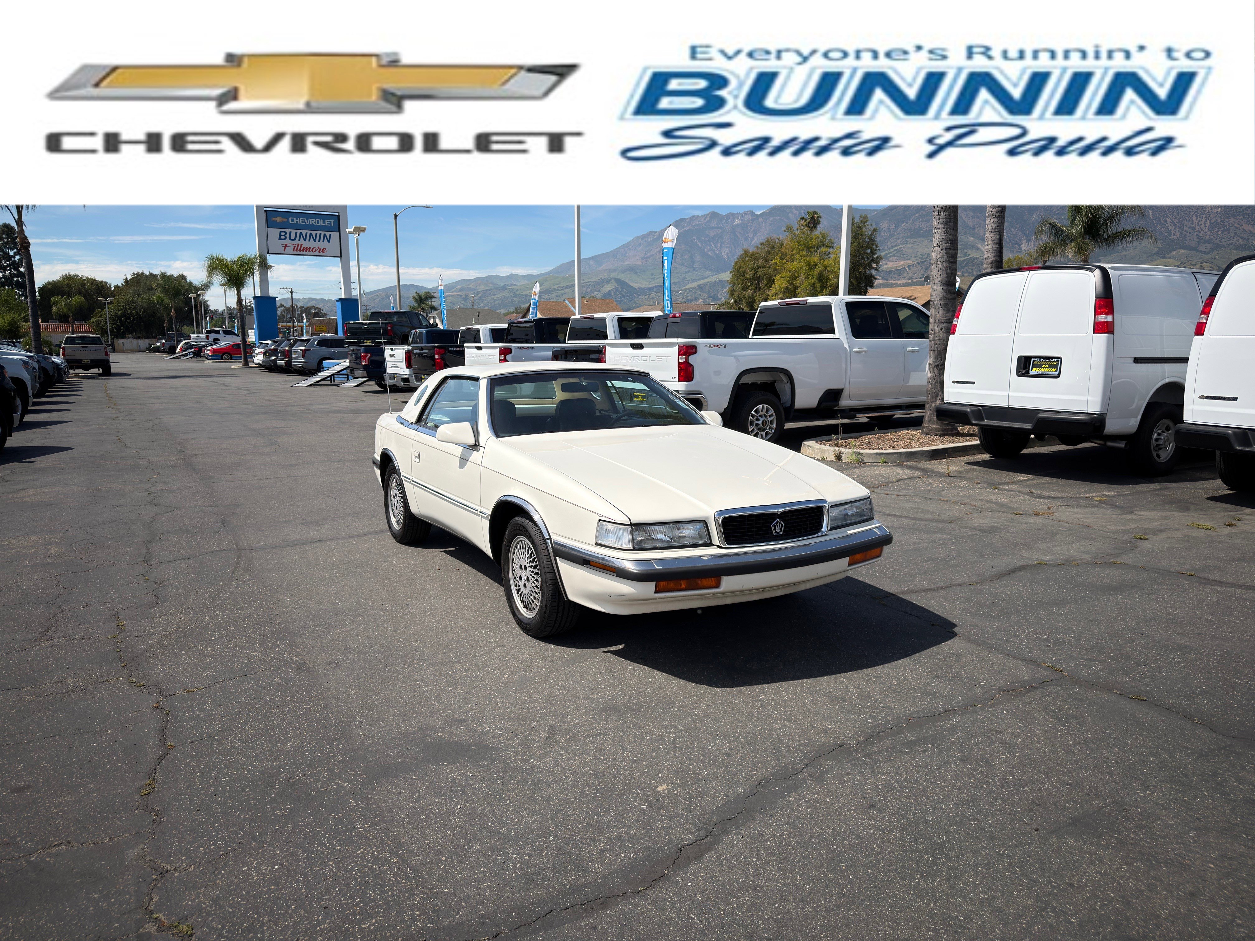 Used 1991 Chrysler TC by Maserati image 1
