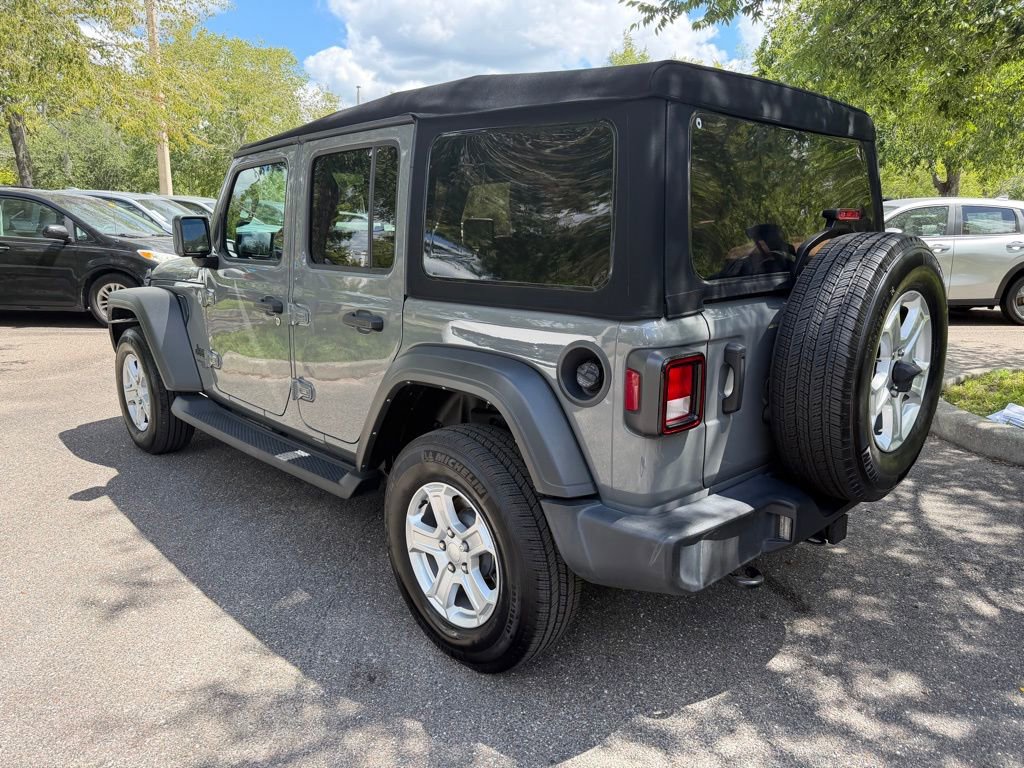 Used 2021 Jeep Wrangler Unlimited Sport AWD/4WD image 4