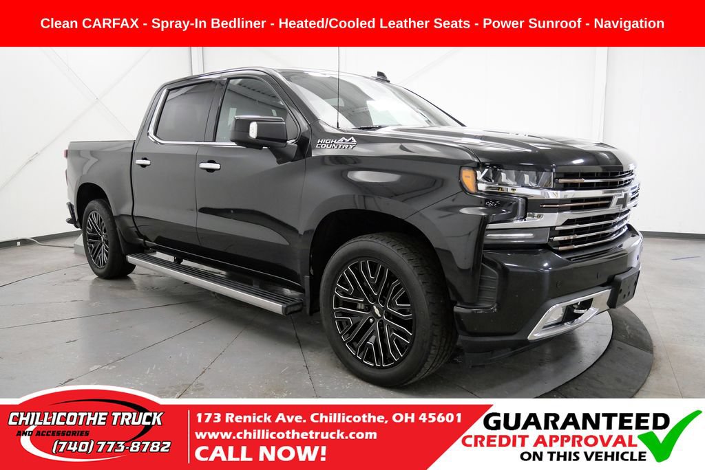Used 2019 Chevrolet Silverado 1500 High Country w/ Technology Package AWD/4WD video 1