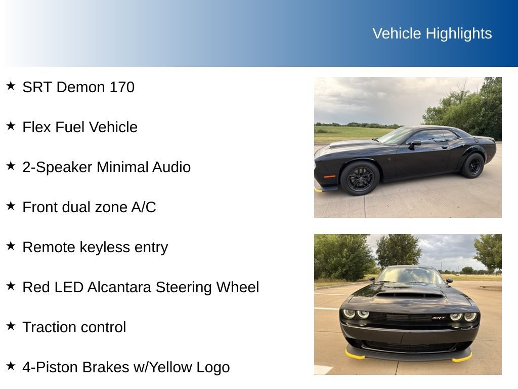 Used 2023 Dodge Challenger SRT Hellcat Redeye RWD image 5