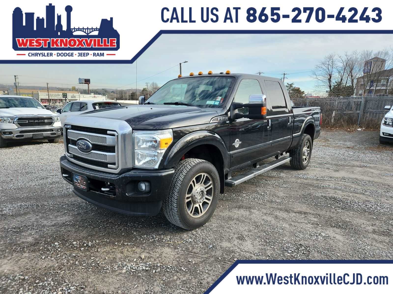 Used 2015 Ford F250 Platinum w/ FX4 Off-Road Package image 1