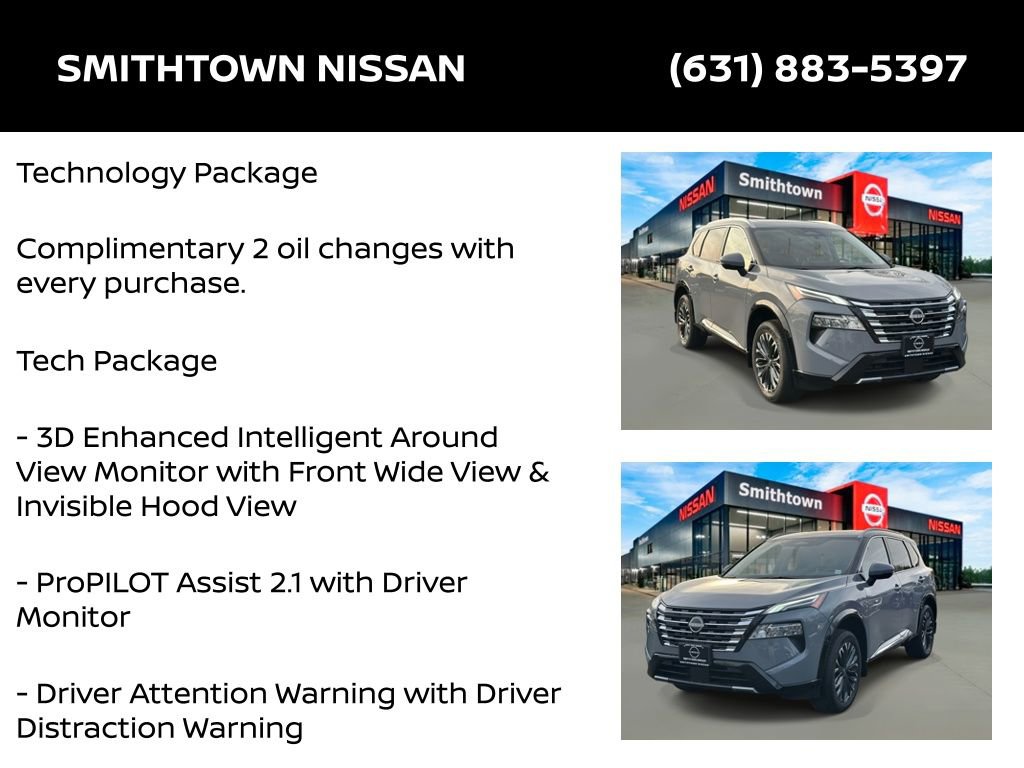 Certified 2025 Nissan Rogue Platinum w/ Tech Package image 3