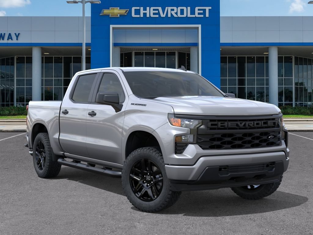 New 2026 Chevrolet Silverado 1500 Custom w/ Turbomax Blackout Package RWD image 7