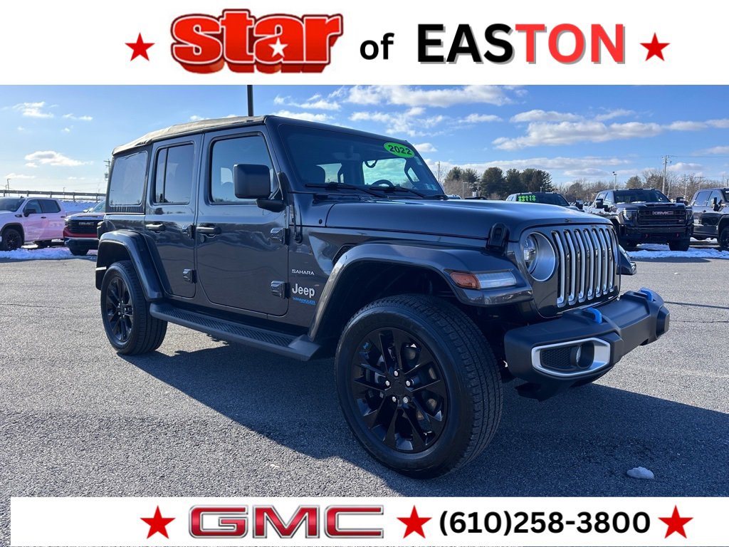 Used 2022 Jeep Wrangler Unlimited Sahara w/ Cold Weather Group image 1