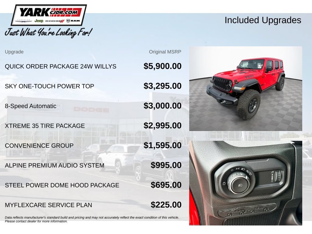 New 2026 Jeep Wrangler Unlimited Sport AWD/4WD image 3