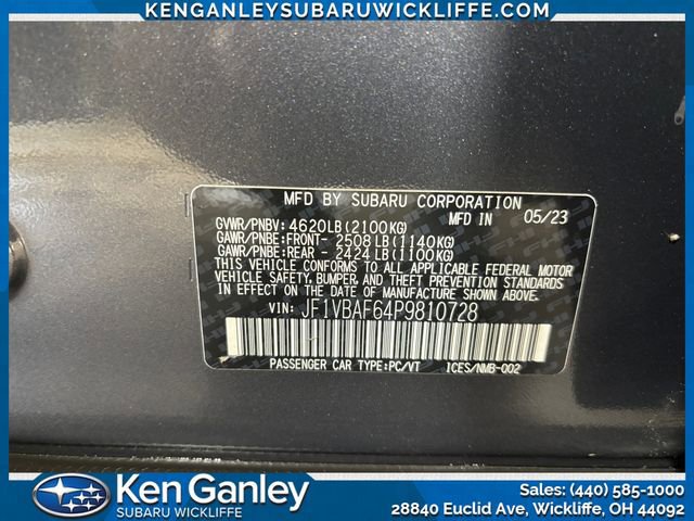 Certified 2023 Subaru WRX Premium image 27