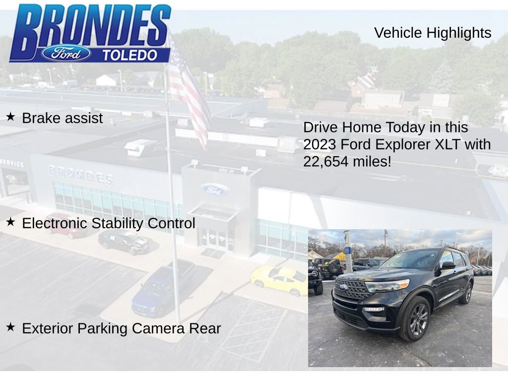 Used 2023 Ford Explorer XLT w/ Equipment Group 202A image 17
