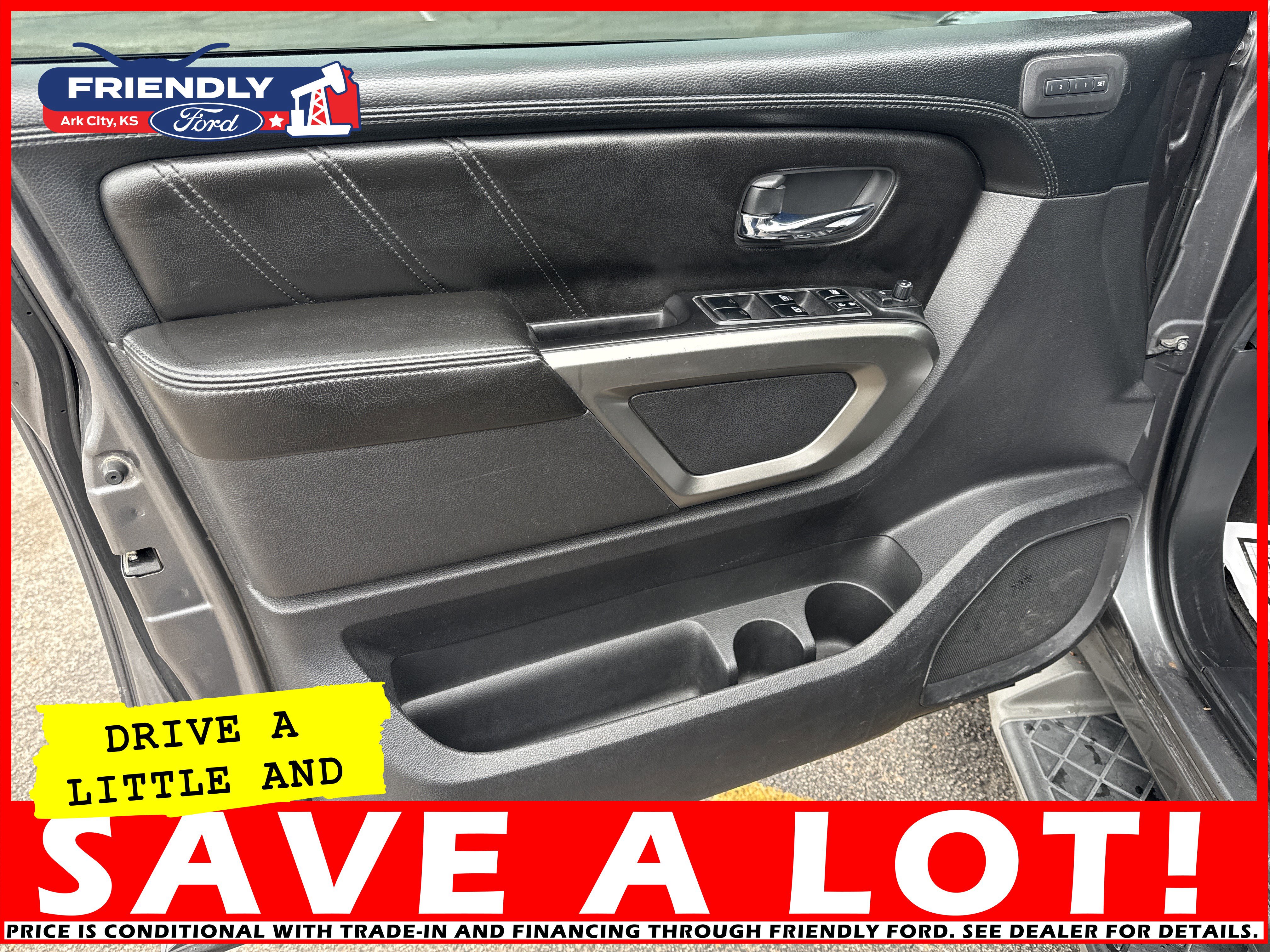 Used 2015 Nissan Armada Platinum w/ 2nd Row Captain Seat Package image 10