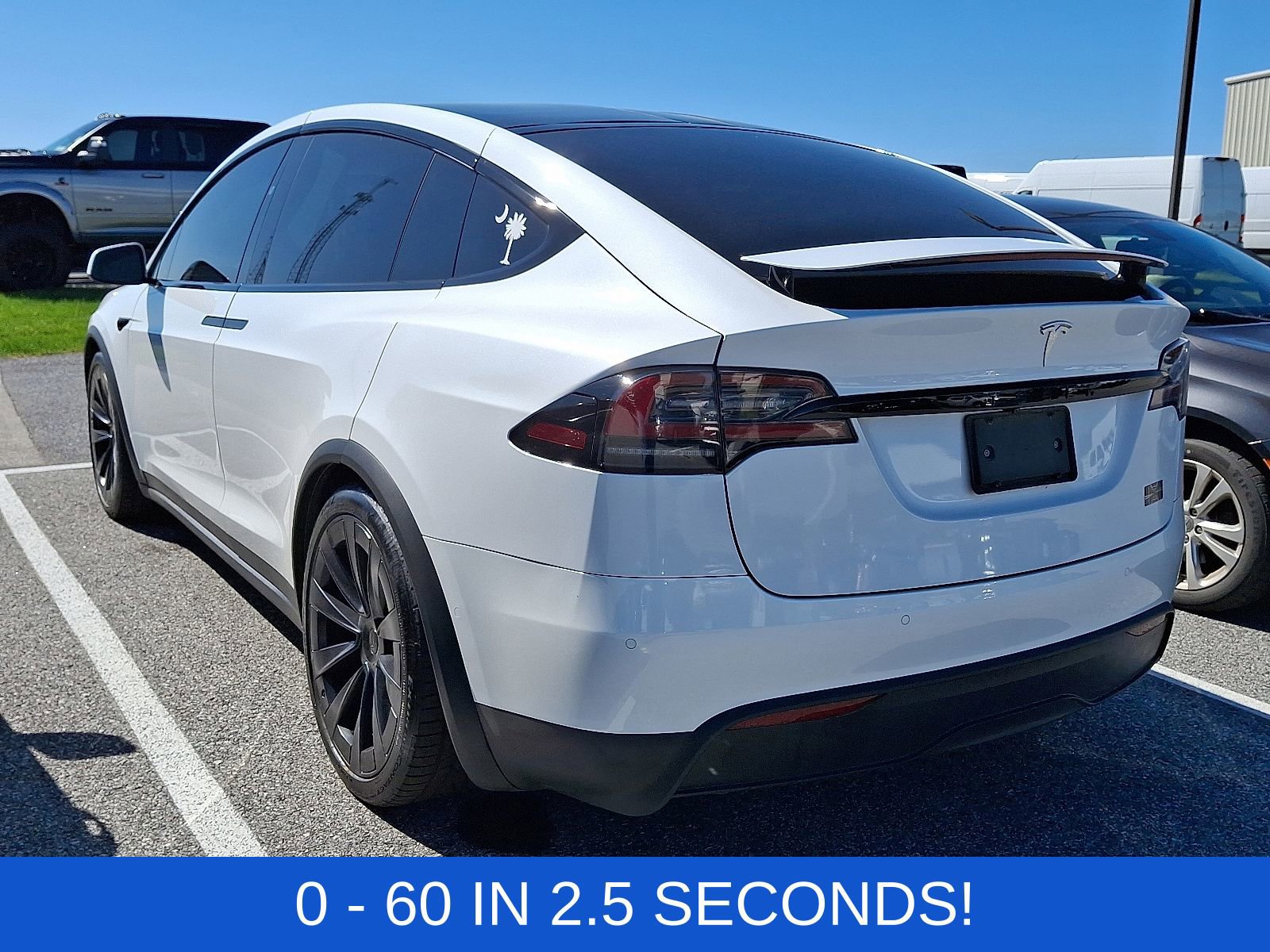 Used 2022 Tesla Model X Plaid AWD/4WD image 3
