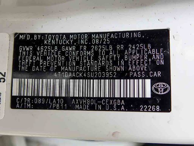 Certified 2025 Toyota Camry XLE FWD image 27