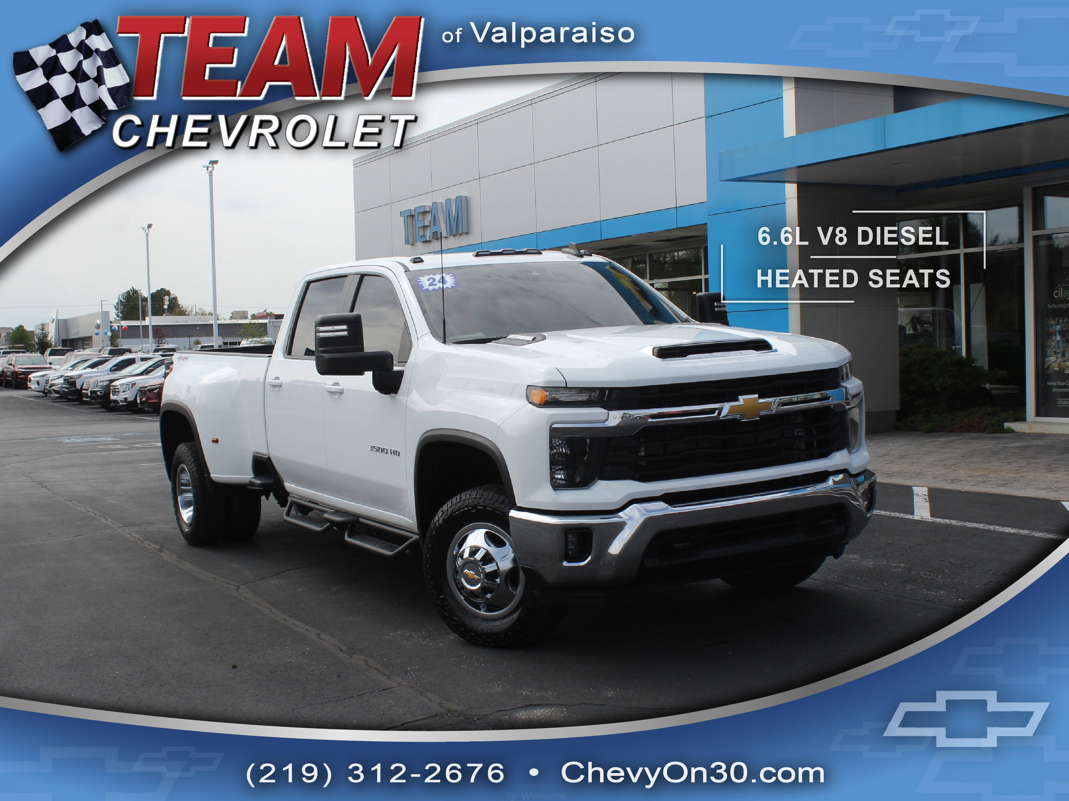 Used 2024 Chevrolet Silverado 3500 LT w/ Convenience Package AWD/4WD image 1