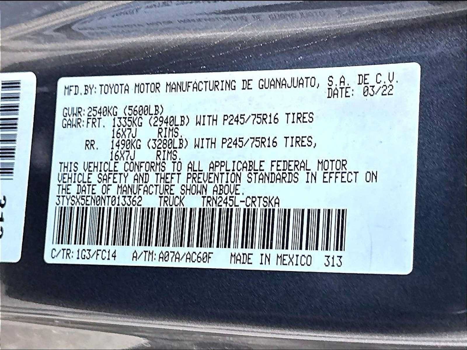 Used 2022 Toyota Tacoma SR5 AWD/4WD image 31