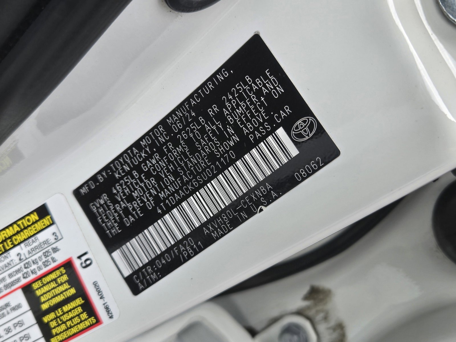 Certified 2025 Toyota Camry LE image 27