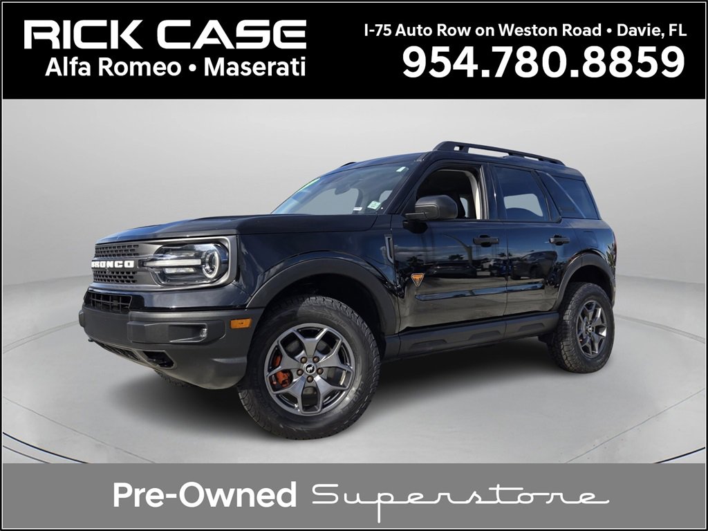 Used 2021 Ford Bronco Sport Badlands image 1