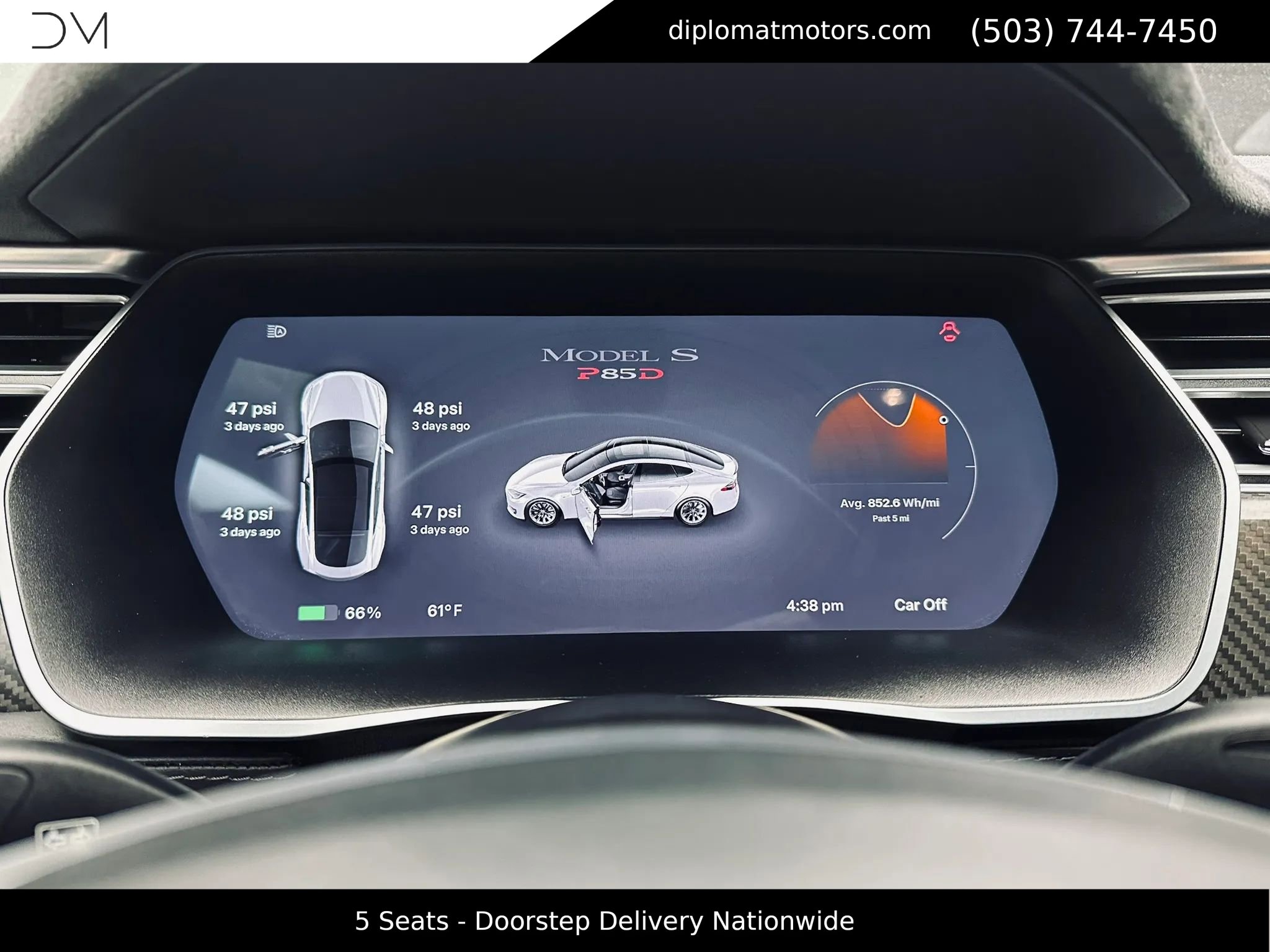 Used 2014 Tesla Model S P85D AWD/4WD image 32