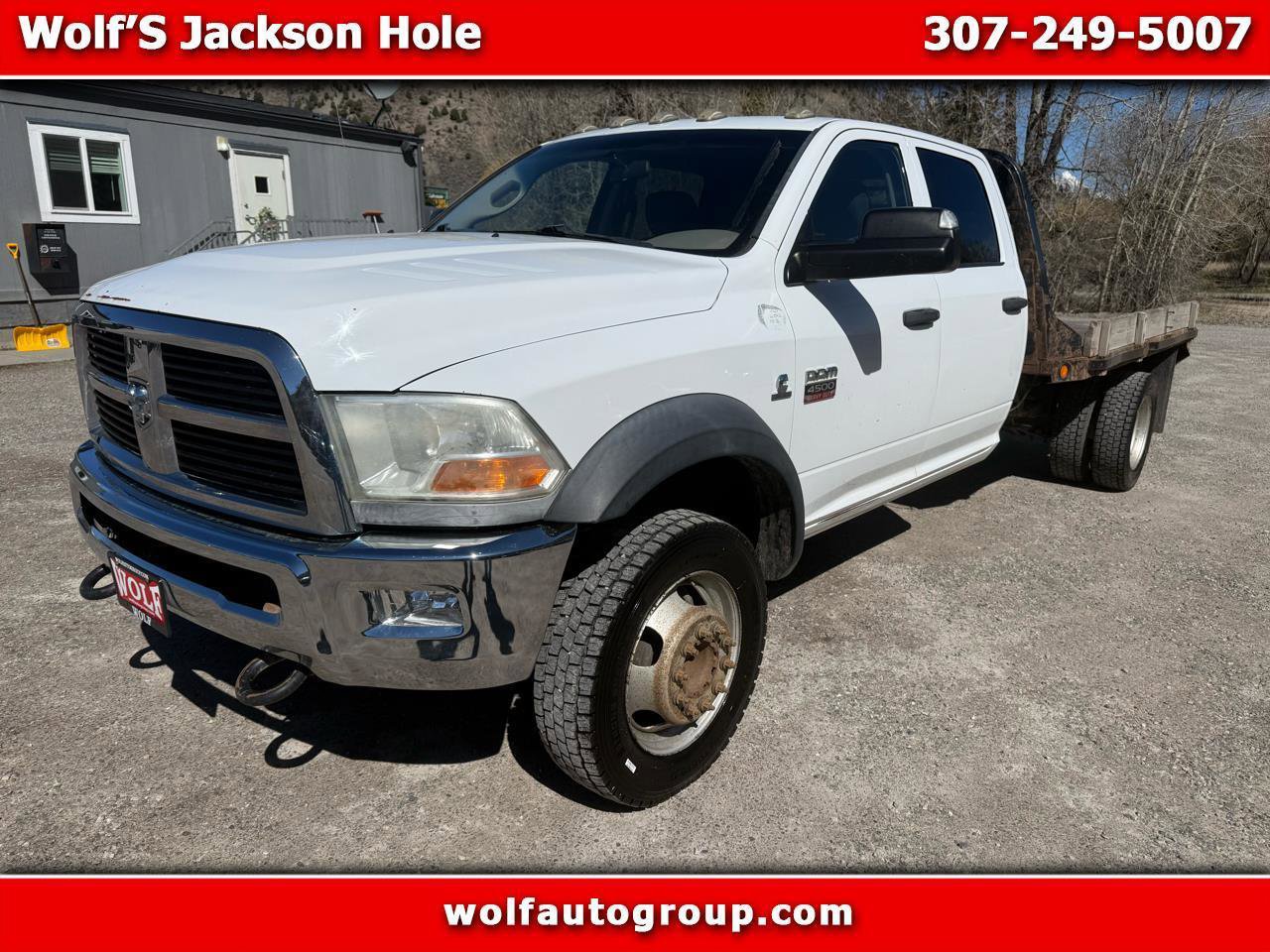 Used 2012 RAM 4500 4x4 Crew Cab w/ ST Decor Group image 1