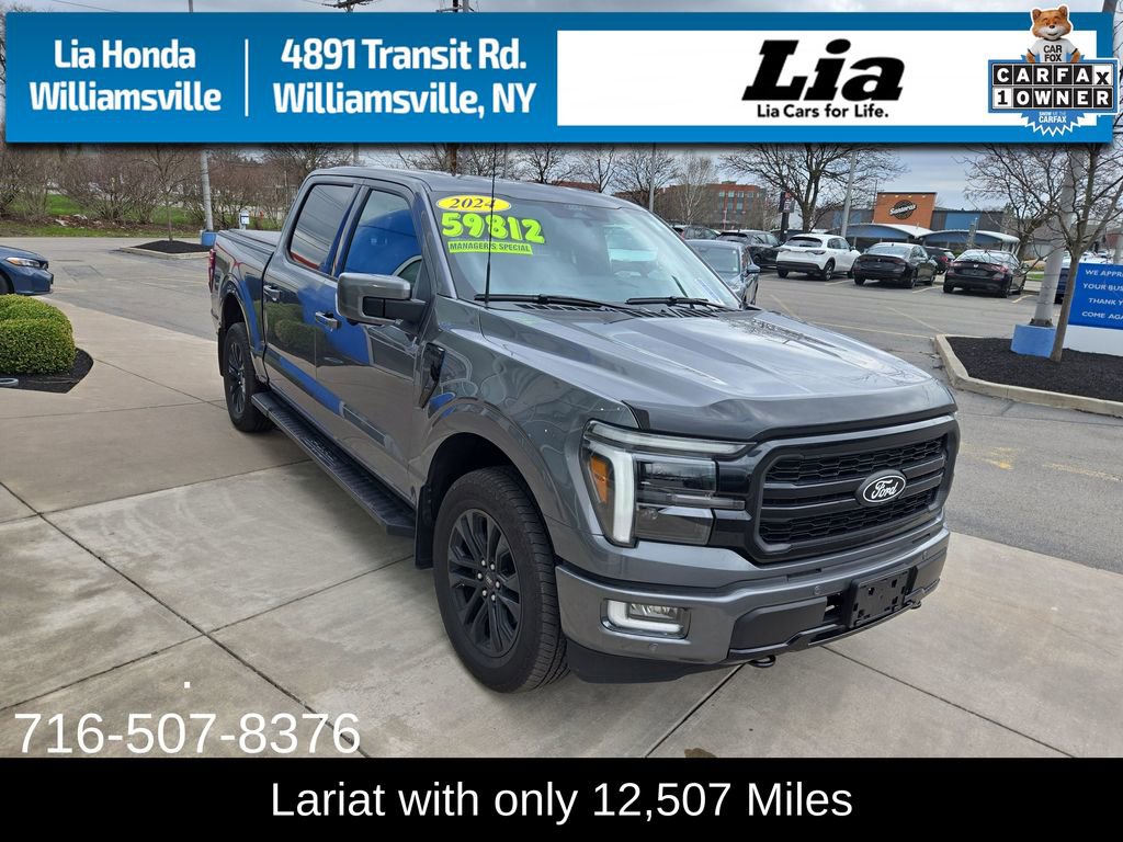 Used 2024 Ford F150 Lariat w/ Equipment Group 502A High image 1